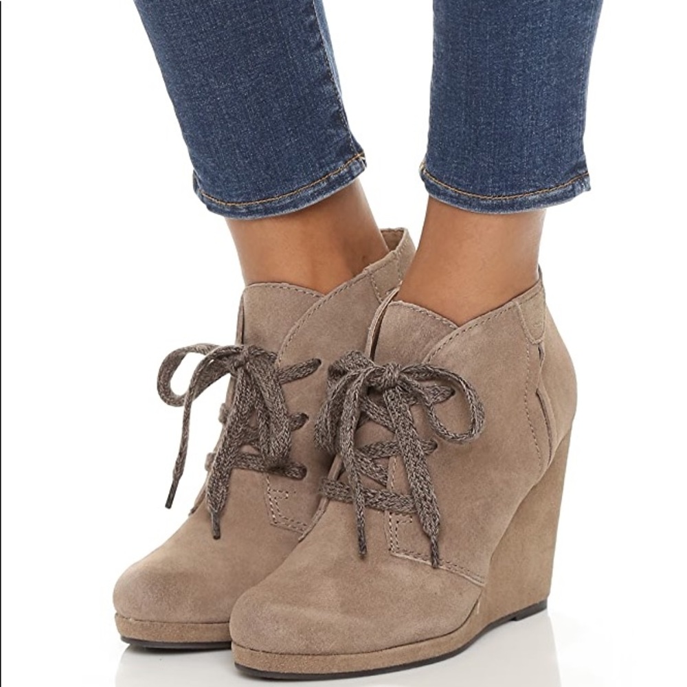 Dolce Vita Suede ‘Gael’ Lace Up Booties